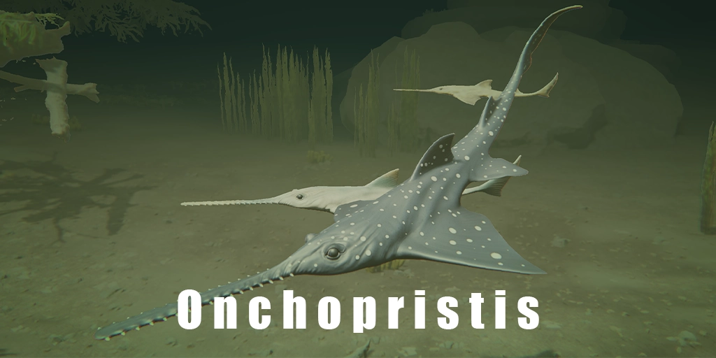 Onchopristis - Prehistoric sawfish AI critter in Path of Titans